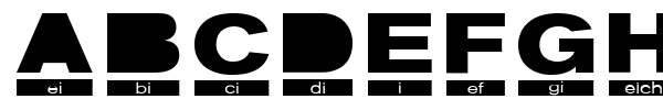 Phonetic font