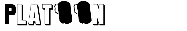 Platoon font