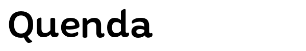 Quenda font
