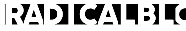 Radicalblock font