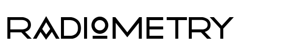 Radiometry font