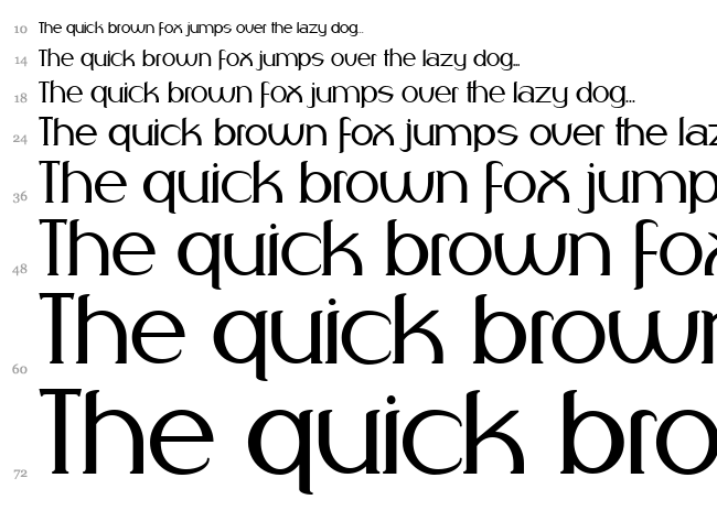 Respingo font waterfall