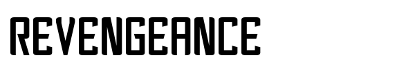 Revengeance font