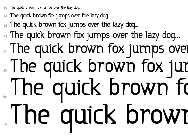 Ritalin font waterfall