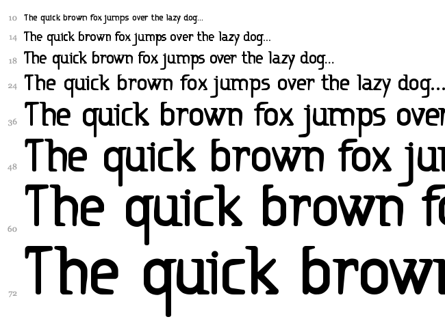 Ritalin font waterfall