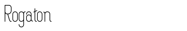 Rogaton font