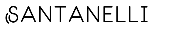 Santanelli font
