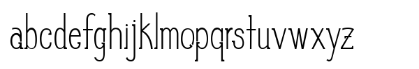 Slim Pickins font