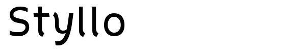 Styllo font