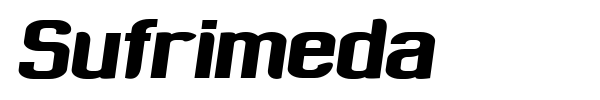 Sufrimeda font