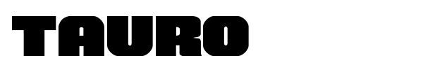 Tauro font preview