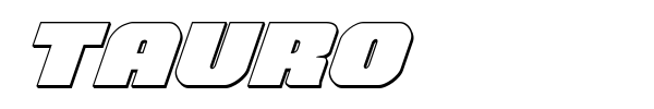Tauro font preview