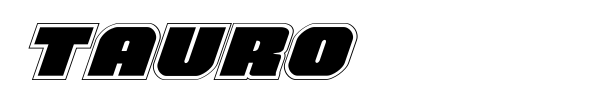 Tauro font preview