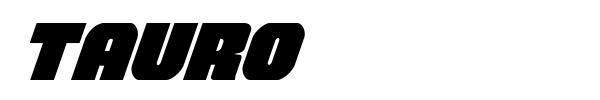 Tauro font preview
