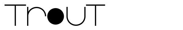 Trout font