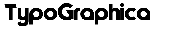 TypoGraphica font