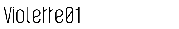 Violette01 font