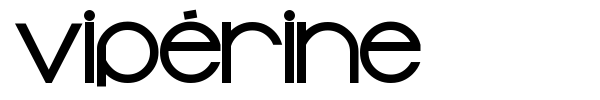 Vip?rine font