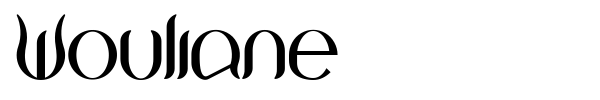 Wouliane font