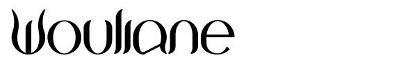 Wouliane font preview