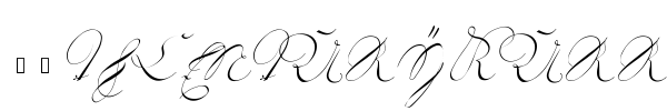 18th Century Kurrent font preview