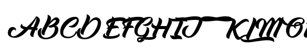 Alb?ndigas font