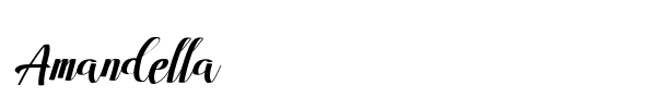 Amandella font