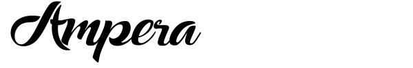 Ampera font