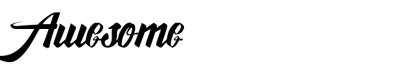 Awesome font