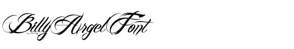 Billy Argel Font font