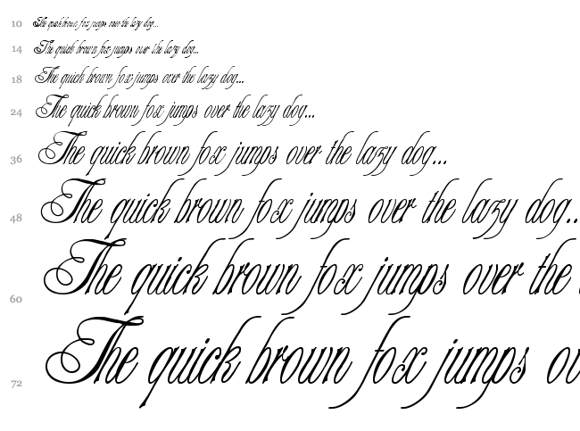 Champagne font waterfall