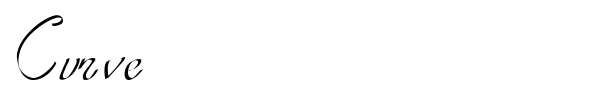 Curve font