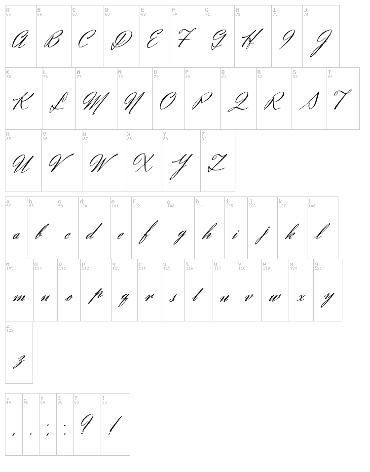Eliensee font map
