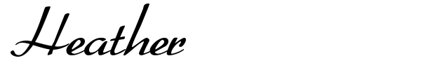 Heather font
