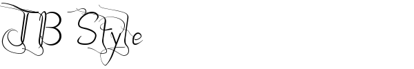 JB Style font