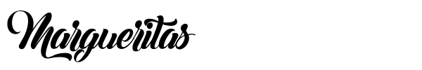 Margueritas font preview