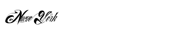 NuevoYork font