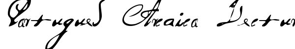 Portugues Arcaico Lectura font