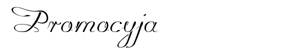 Promocyja font