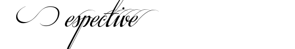 Respective font