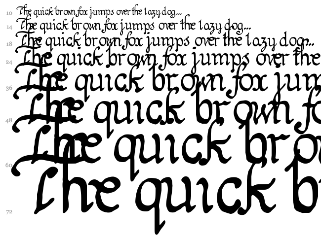 Schnitger 1680 font waterfall