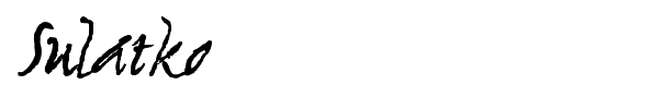 Sulatko font