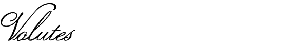 Volutes font