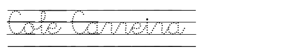 Cole Carreira font