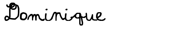 Dominique font