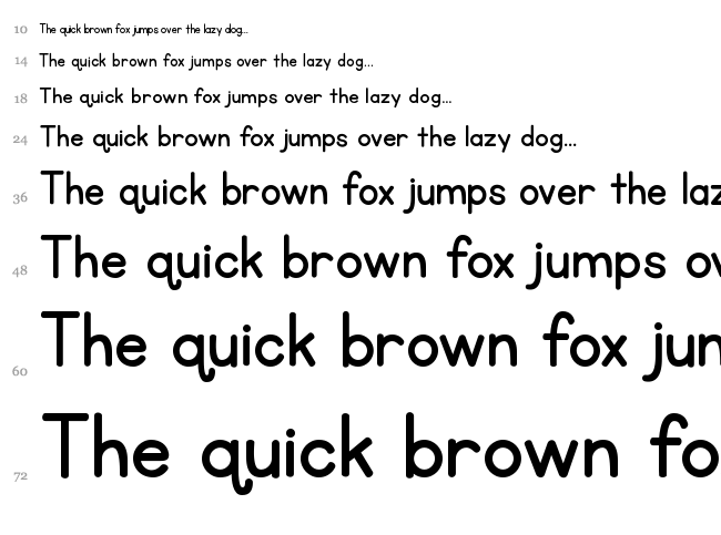 KG Primary Penmanship font waterfall