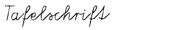 Tafelschrift font