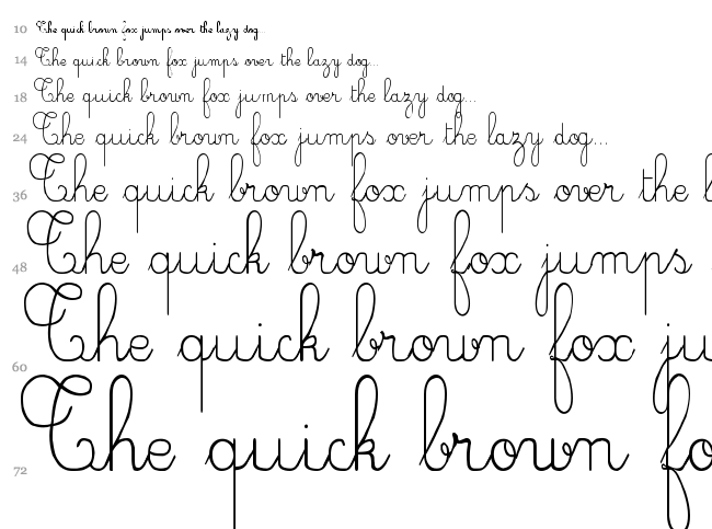 Crayon, Plume, Seyes font waterfall