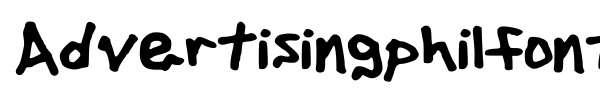 Advertisingphilfont font