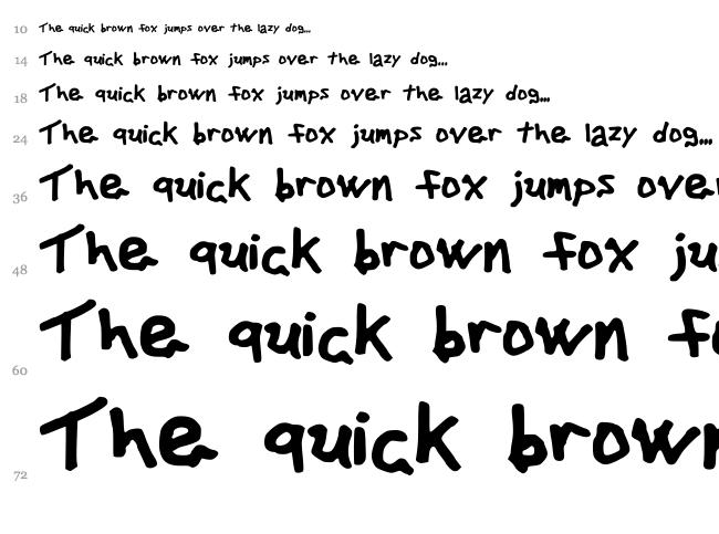 Advertisingphilfont font waterfall